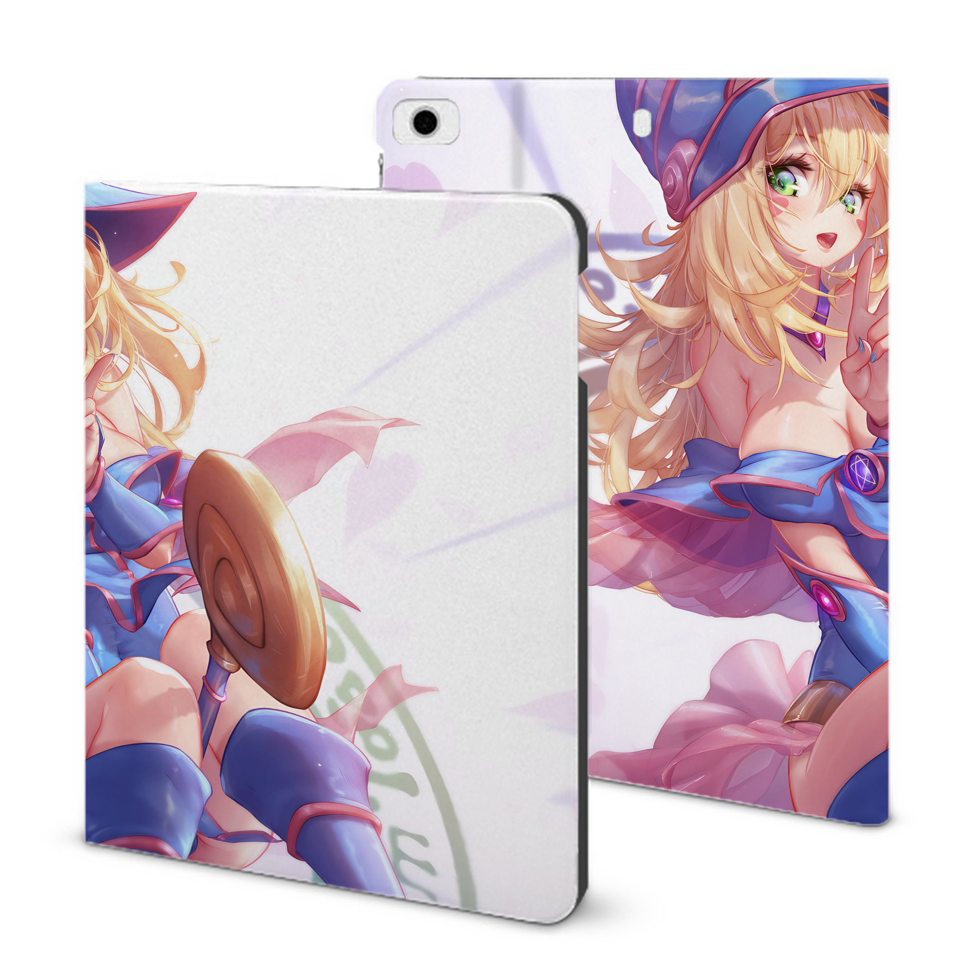 （画像用） 遊☆戯☆王 Yu-Gi-Oh! IPad ケース ブック型 PUレザー TPU 耐衝撃 軽量 薄型 ペン収納なし 全面保護 IPad 各モデル対応
